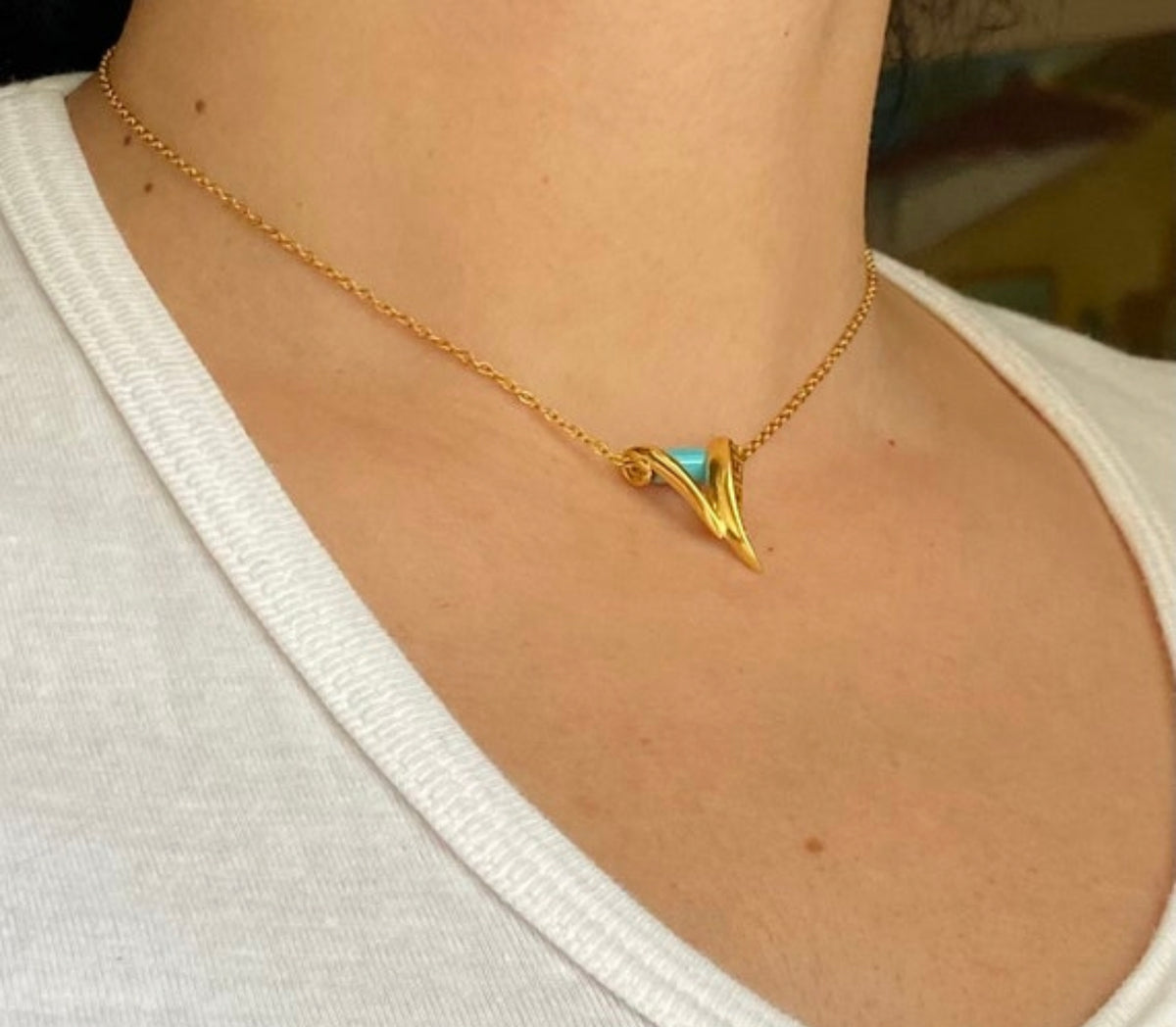 greek key necklace modern greek design necklace